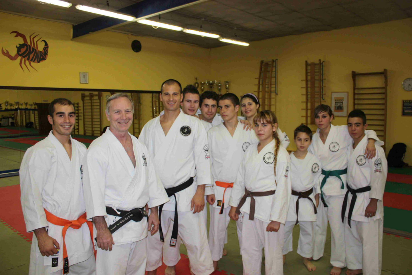 Karate Training Families
